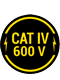 CAT IV - 600 V